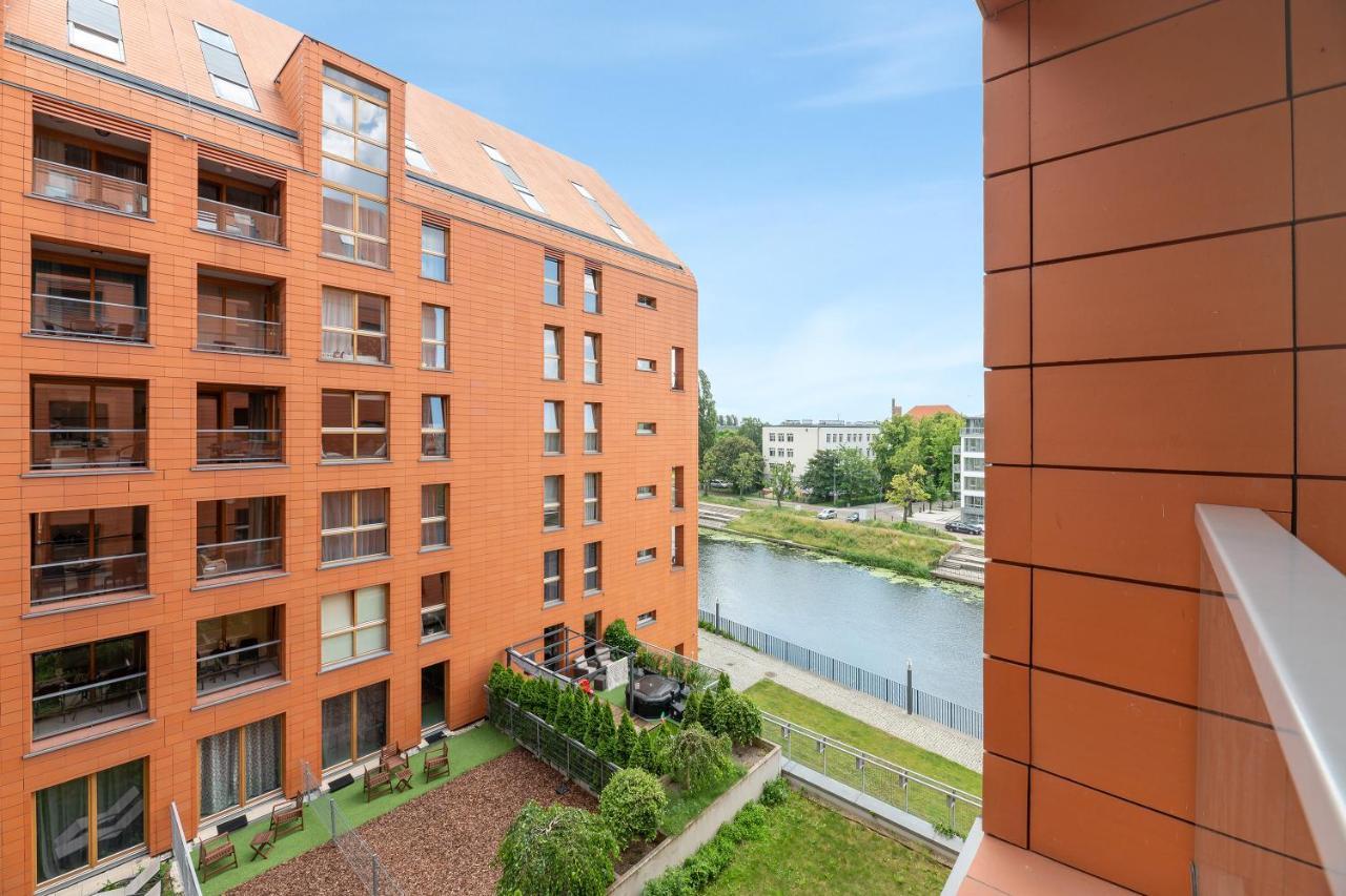 Aura - Riverside & Parking By Downtown Apartments 格但斯克 外观 照片