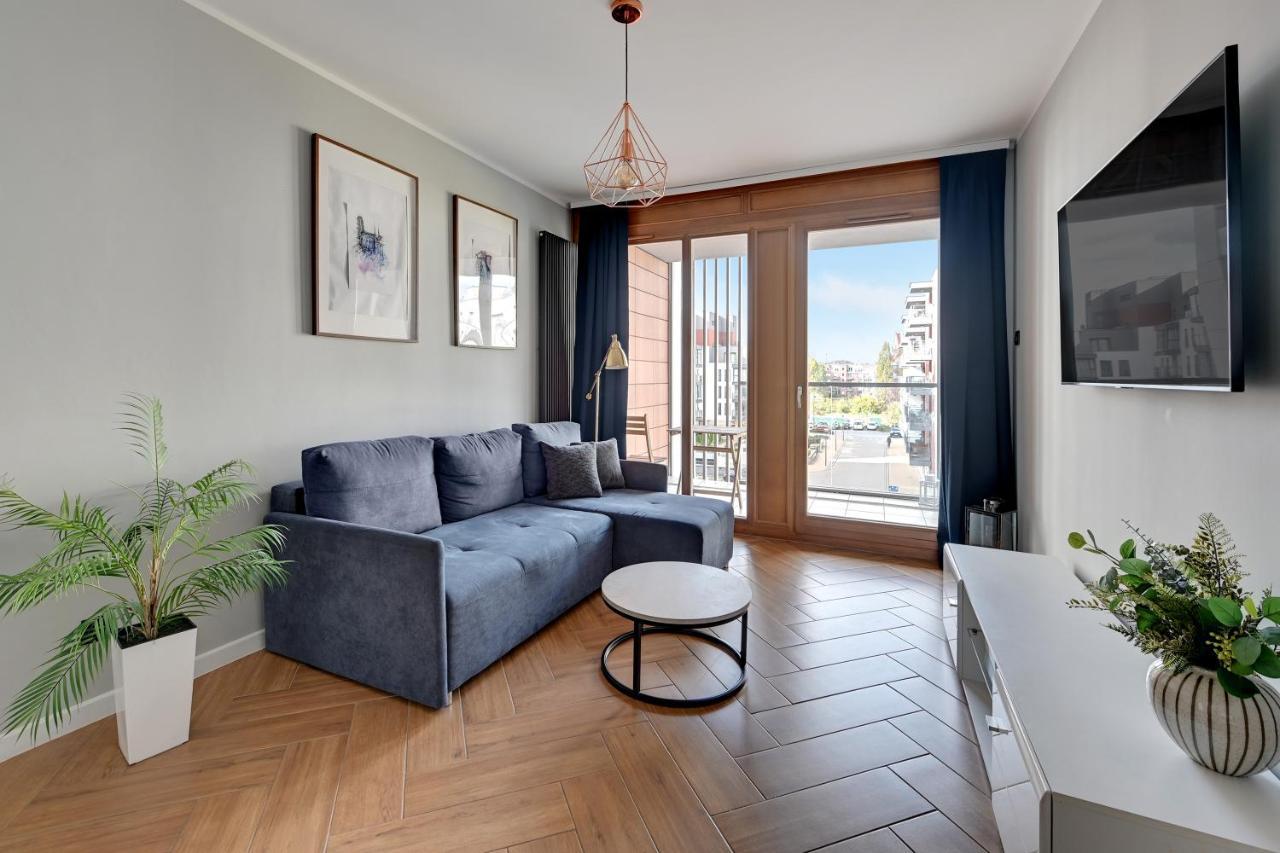 Aura - Riverside & Parking By Downtown Apartments 格但斯克 外观 照片