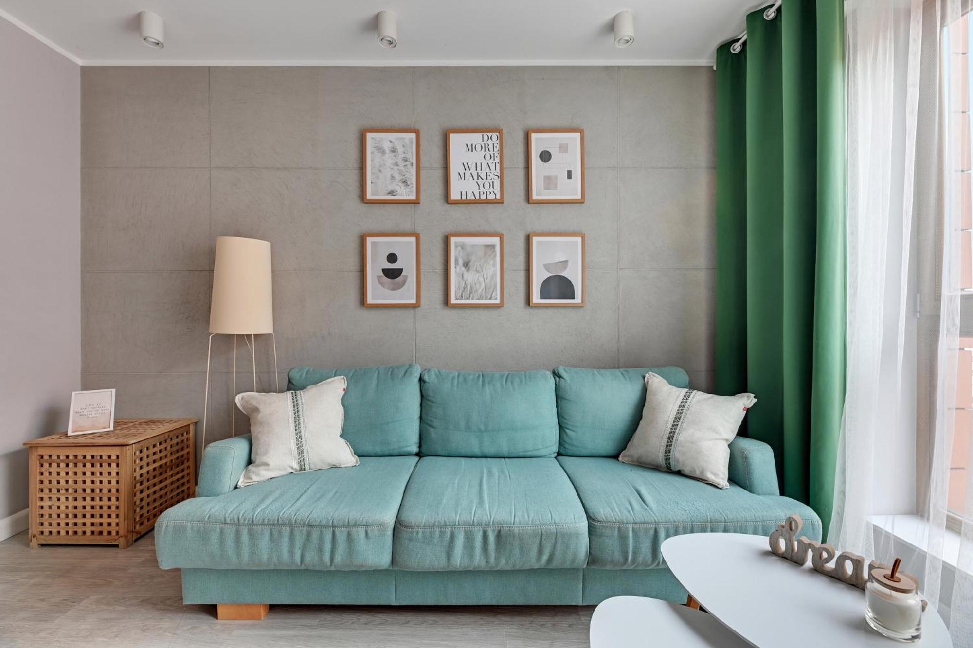 Aura - Riverside & Parking By Downtown Apartments 格但斯克 外观 照片