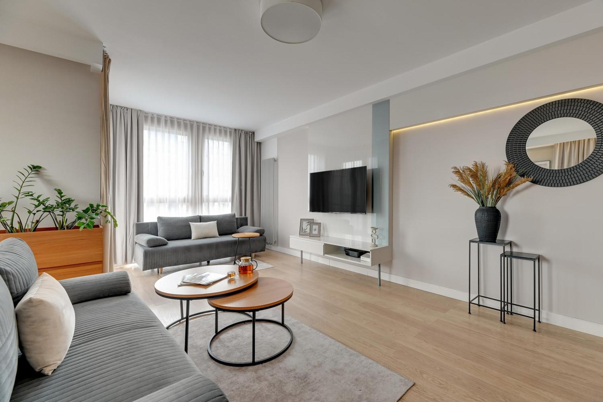 Aura - Riverside & Parking By Downtown Apartments 格但斯克 外观 照片
